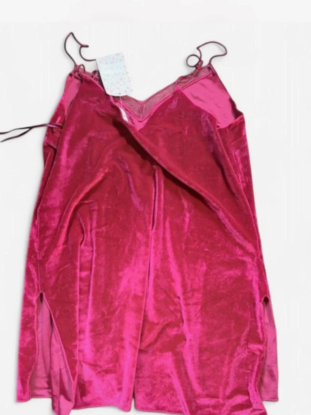 Free Prople Velvet Slip Tank - Strappy Cami